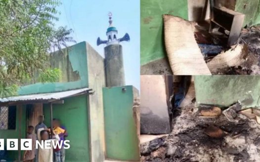 Worshippers locked in Nigeria mosque and burnt to death