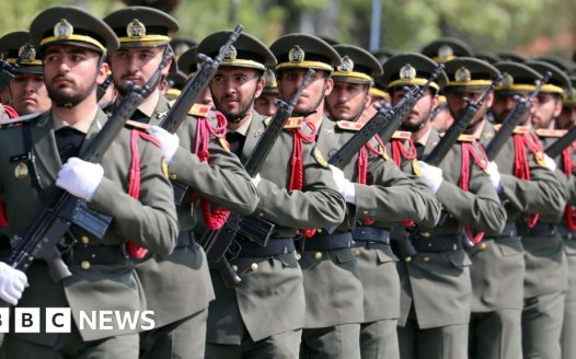  Canada lists Iran's Revolutionary Guards as a terrorist group
